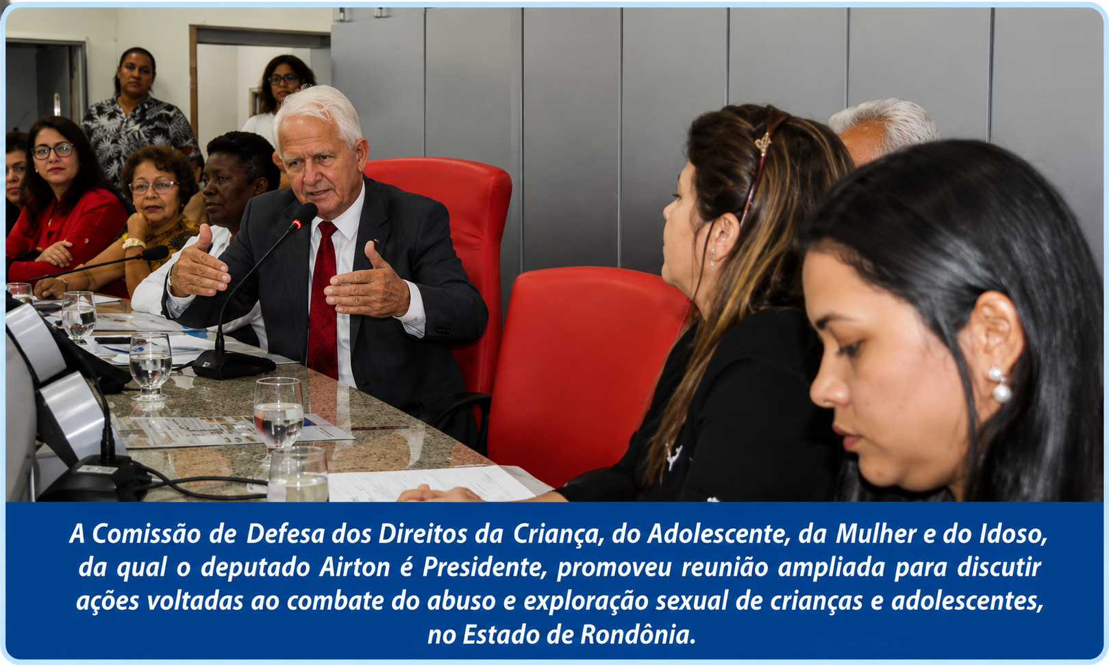 Reunião ampliada da Comissão de Defesa dos Direitos da Criança e do Adolescente